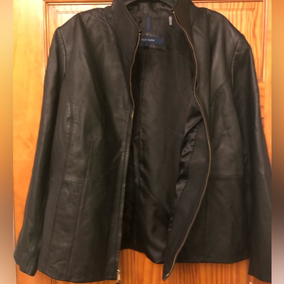 Cole Hann- women’s leather coat - Picture 9 of 13